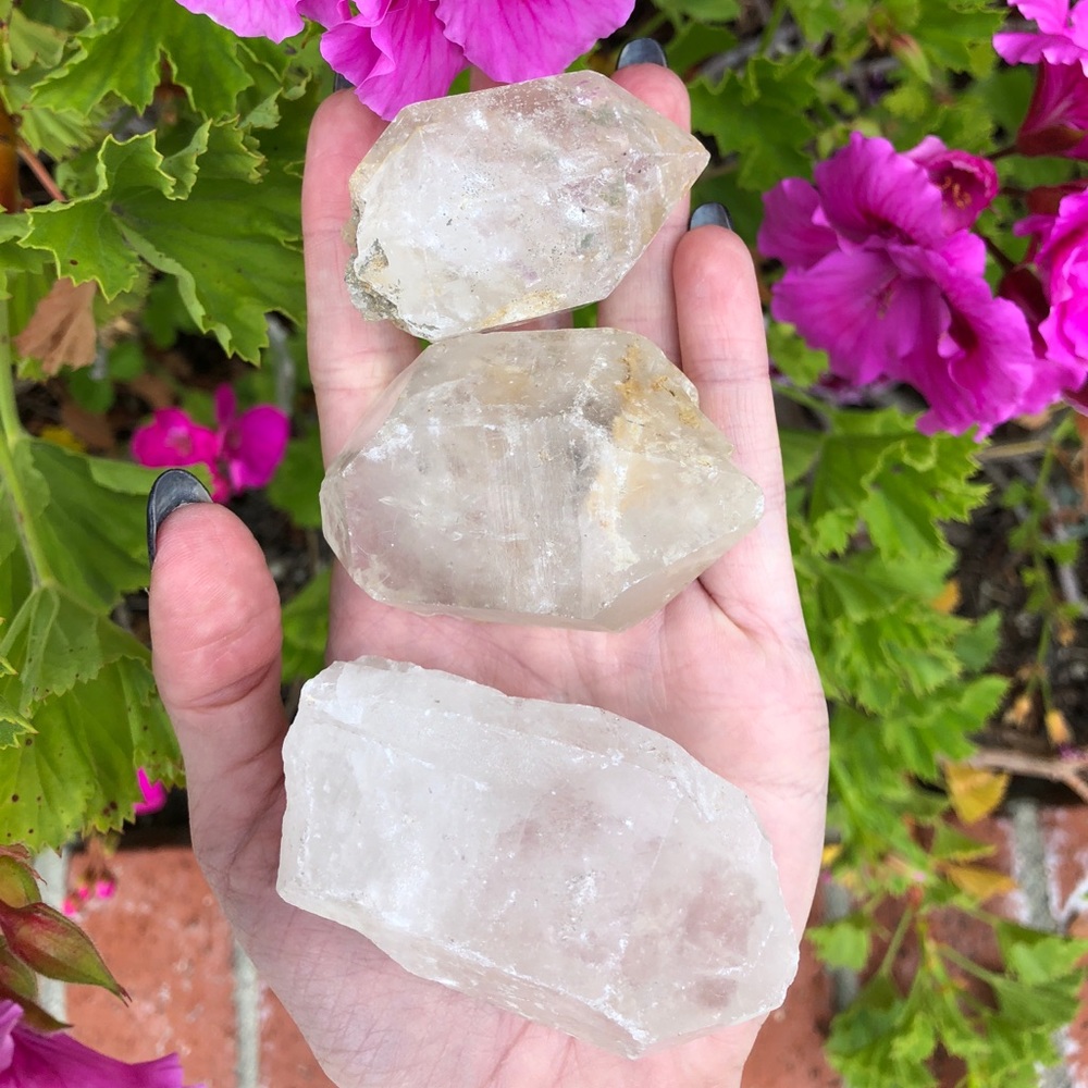 SOLD Clear Quartz Crystals